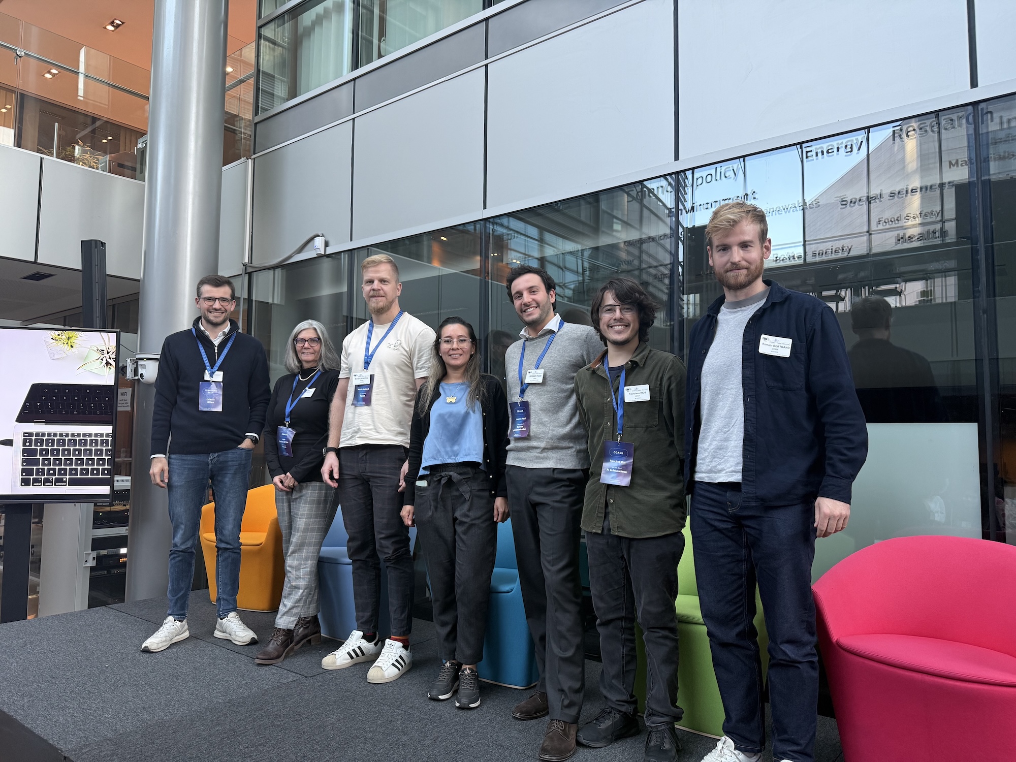 Coachs du European AI Challenge 2026